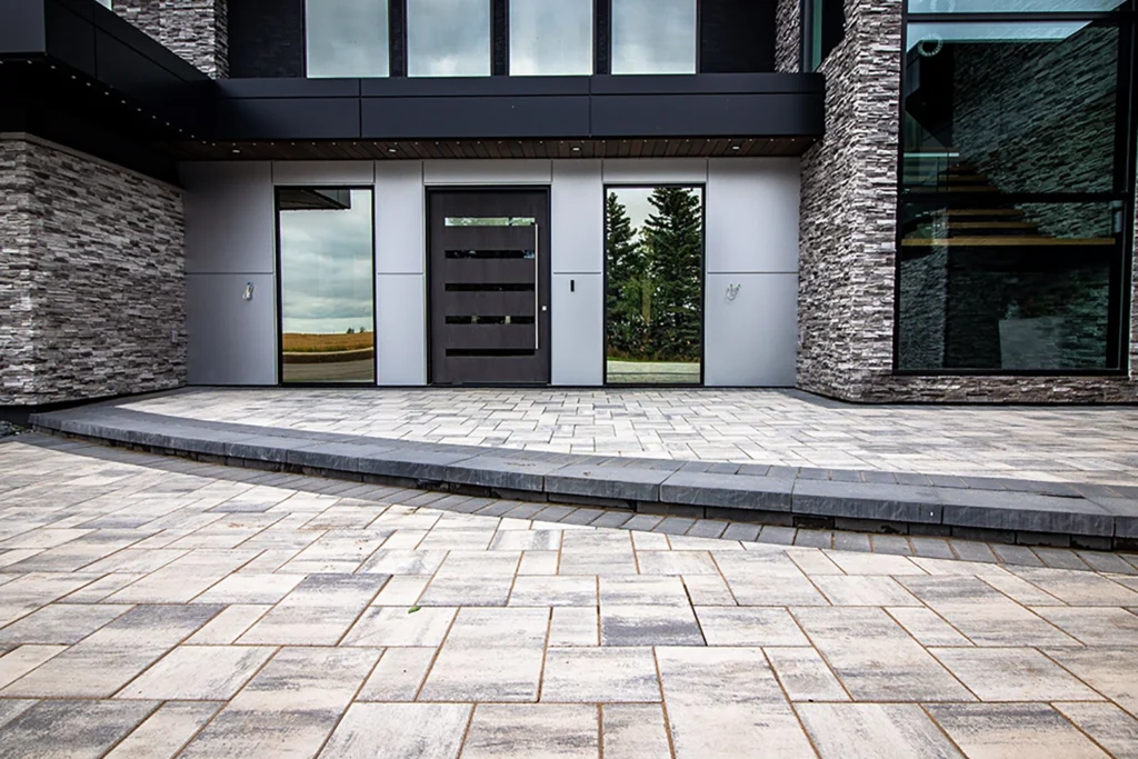 Hardscape Driveway and Front Entrance